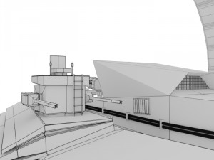 spaceship 2 Modèle 3D