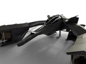 spaceship airplane 3 3D Model