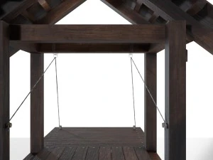 tower siege medieval 3D Model