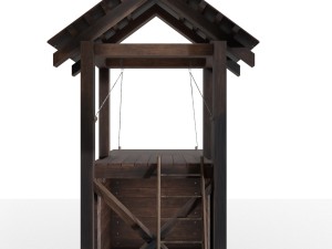 tower siege medieval Modelo 3D