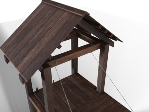tower siege medieval Modelo 3D