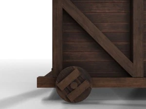 tower siege medieval 3D Model