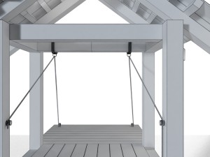 tower siege medieval Modelo 3D
