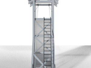 tower siege medieval Modelo 3D