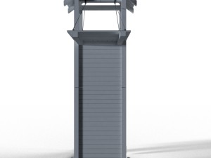 tower siege medieval Modelo 3D