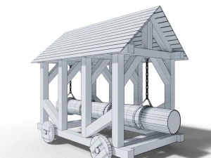 ar&iacute;ete medieval Modelo 3D