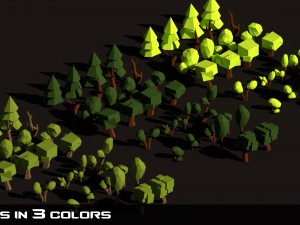 poly city - big cartoon pack 3D Модель