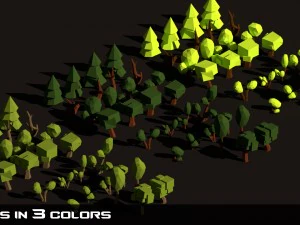 poly city - big cartoon pack 3D Model