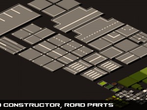 poly city - big cartoon pack 3D Модель