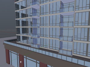 high rised building 3D Model