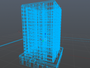 high rised building 3D Model