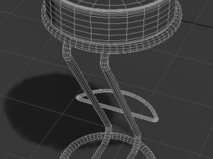 bar stool zeta 3D Model