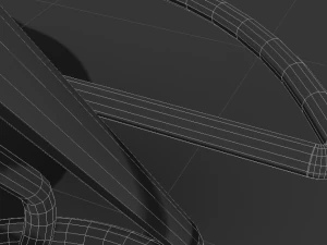 bar stool zeta 3D Model