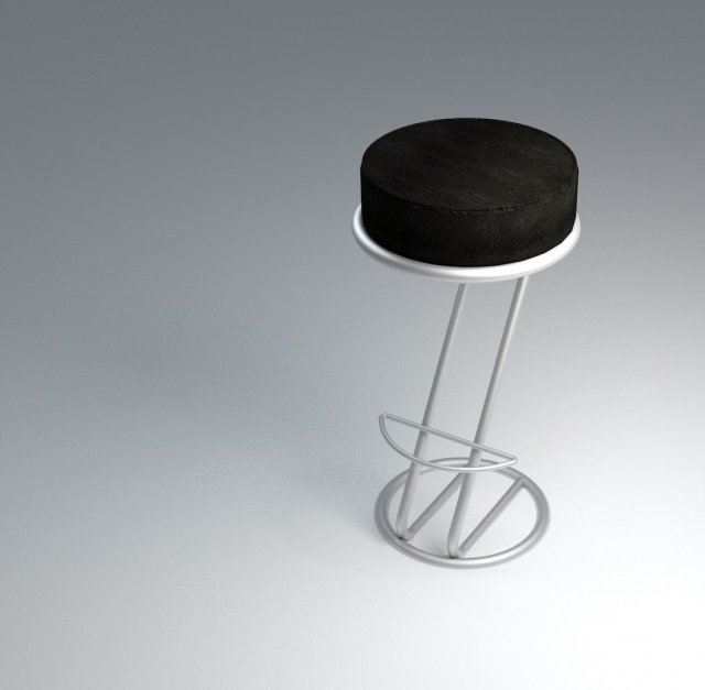 bar stool zeta 3D