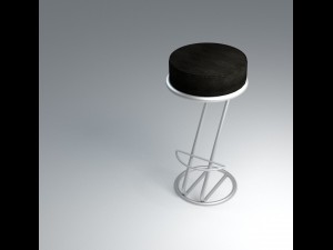 bar stool zeta 3D 模型