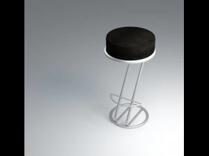bar stool zeta 3D Model