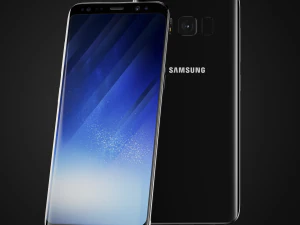 samsung galaxy s8 all colors 3D Model