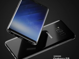 samsung galaxy s8 all colors 3D Model