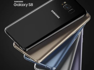samsung galaxy s8 all colors 3D Model