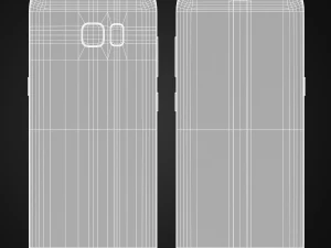 samsung galaxy s8 all colors 3D Model