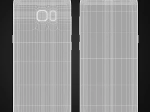 samsung galaxy s8 all colors 3D Model