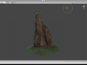 stone stele low-poly 3D Model