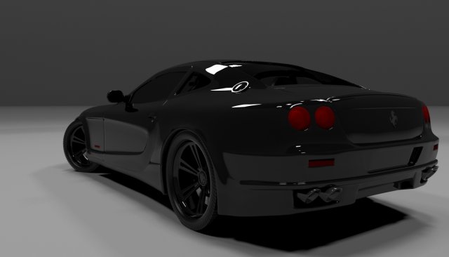 ferrari 3D Модель .c4d .max .obj .3ds .fbx .stl .blend 