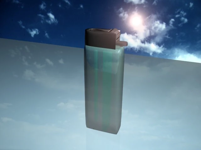 indian lighter 3D Model .c4d .max .obj .3ds .fbx .stl .blend 