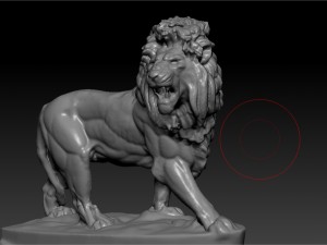 lion figurine on the hood of car Modelo de Impressão 3D