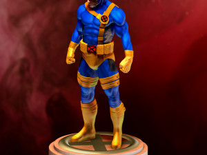 cyclops xmen Model do druku 3D