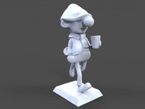 andy capp Model Cetak 3D