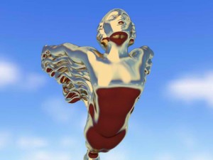 cadillac hood ornament 3D मॉडल