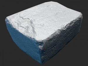 burnt brick 3D Model