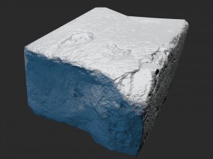 burnt brick 3D मॉडल