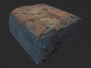 burnt brick 3D Model