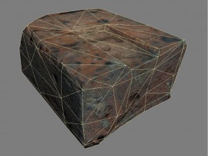 burnt brick 3D मॉडल