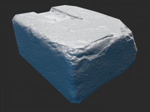 burnt brick 3D मॉडल