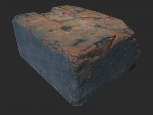burnt brick 3D Model