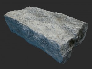 concrete block 3D 模型