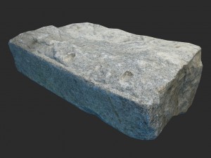 concrete block 3D 模型