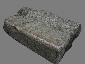 concrete block 3D 模型