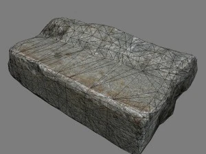 concrete block 3D Model