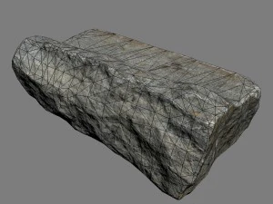 concrete block 3D Model