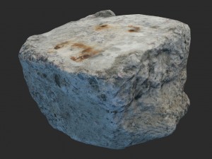 concrete block Modello 3D