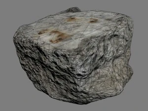concrete block 3D Model