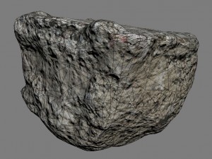 concrete block Modello 3D