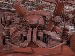 the harvester 3D Model