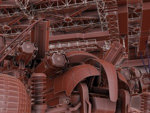 the harvester 3D Model