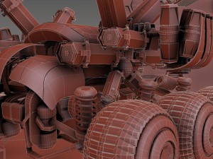 the harvester 3D Model