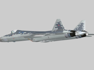 SU-57 Felon 5th Gen 3D मॉडल